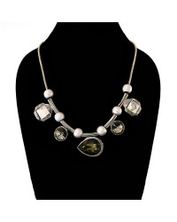 Grey Artistic Necklace